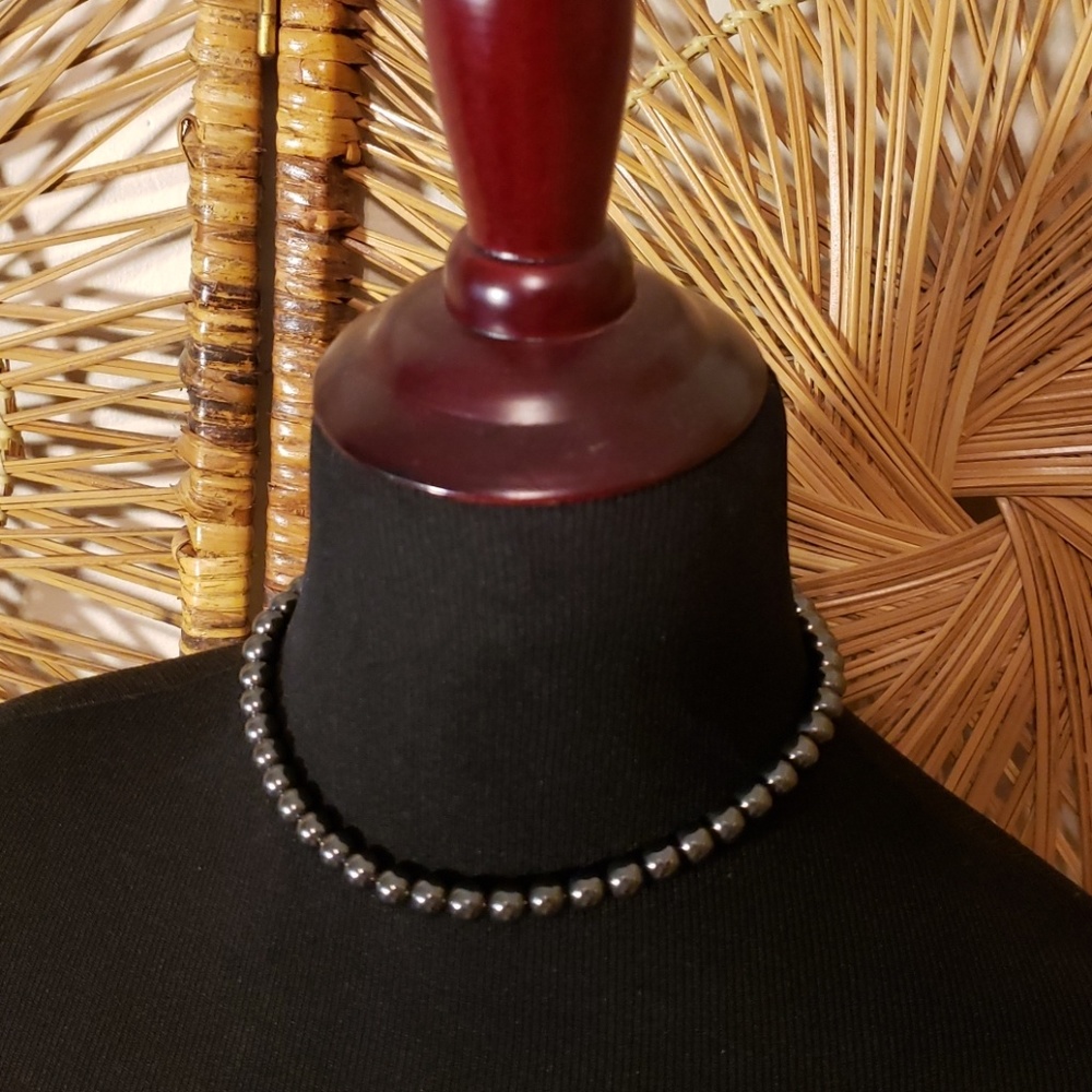 Hematite necklace